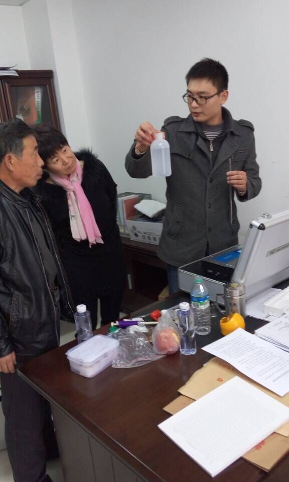 Okeqi conducts pesticide residue speed tester training in Xinghua, Jiangsu Province