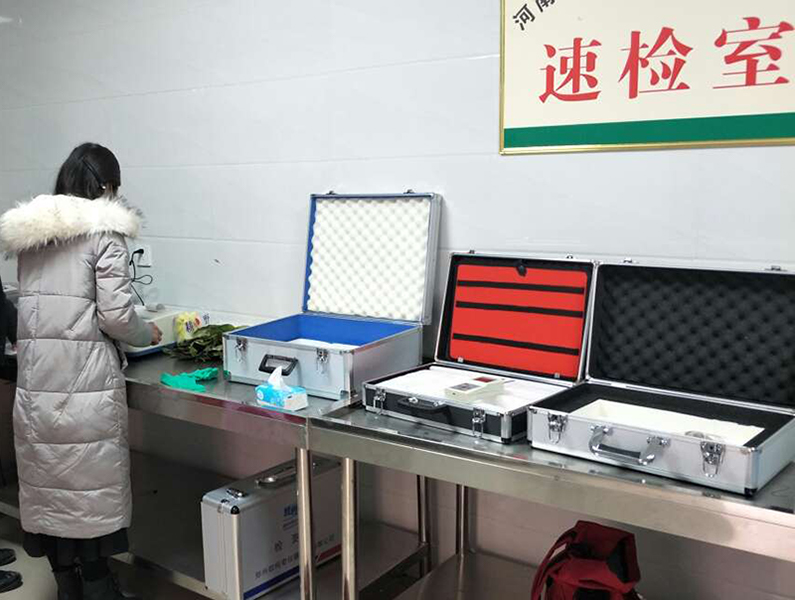 Okeqi agricultural residue speed tester made a stunning appearance at the Zhengzhou Farmers Market