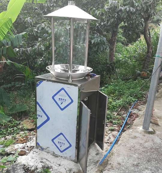 Okeqi insect detection lamp entered the Guangdong Zengcheng Forestry Resources Management and Protec