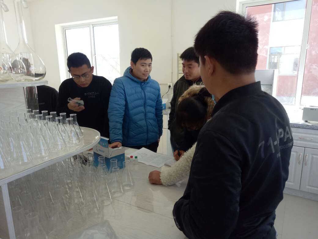 Okeqi conducts after-sales training for pesticide residue speed tester in Weifang, Shandong